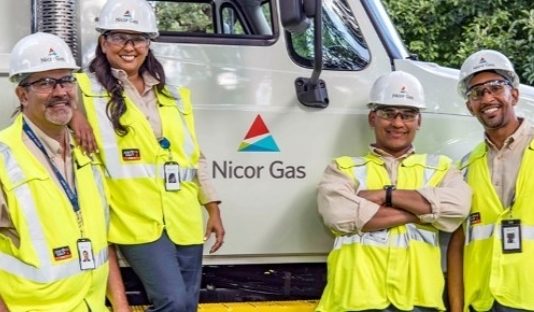 Nicor Gas workers